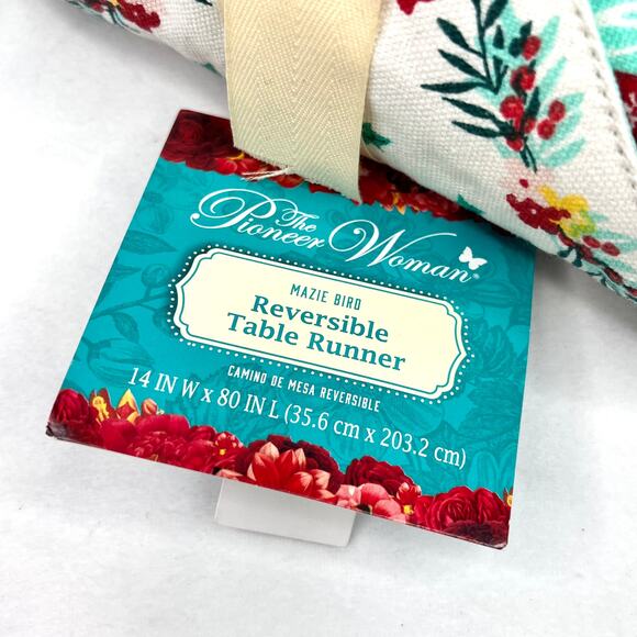 New The Pioneer Woman Maize Bird Holiday Table Runner - Picture 2 of 7